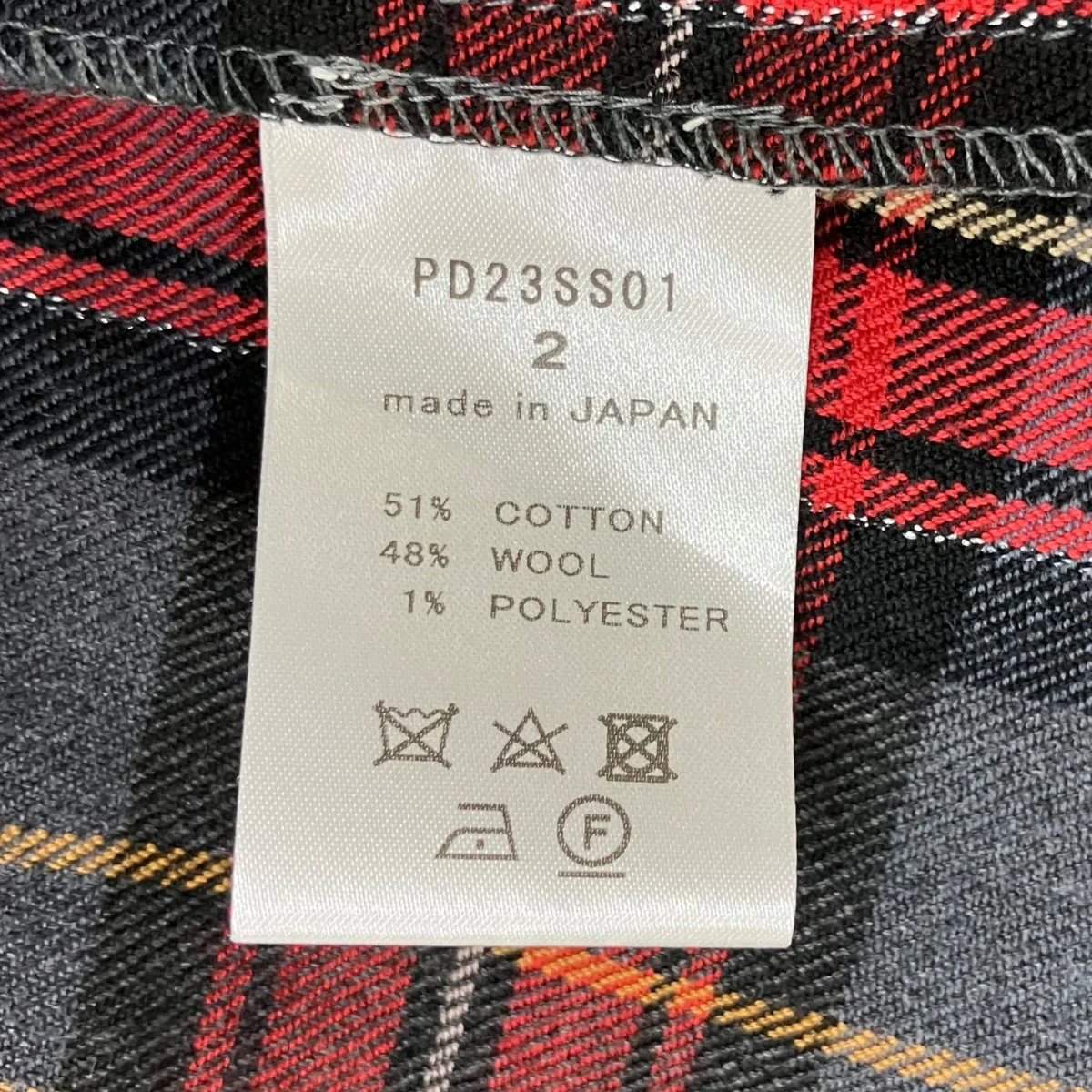 SLEEVELESS CHECK FLANNEL COWBOY SHIRTチェックノースリーブシャツPD23SS01 - Image 4