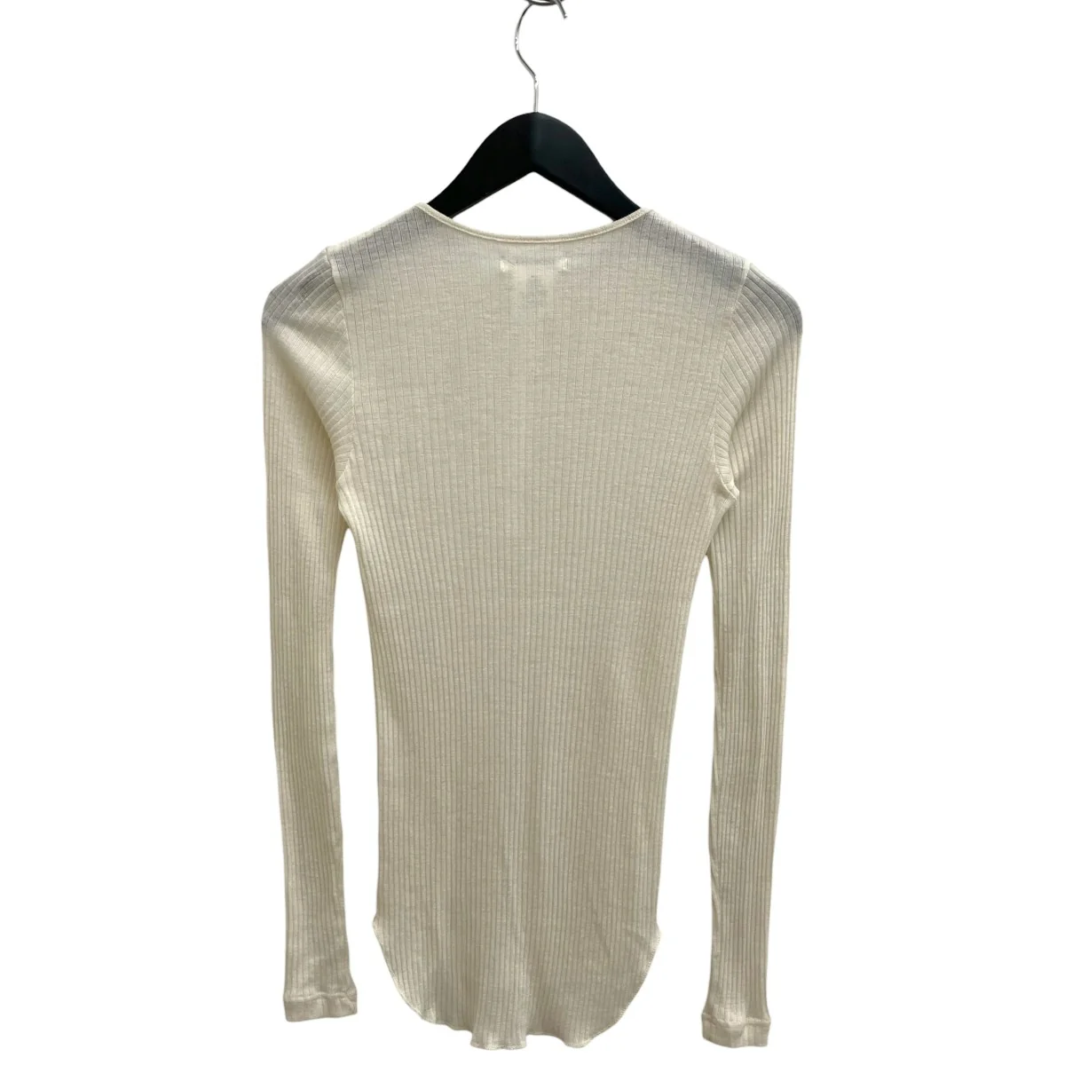 SILK NEEDLE DRAWING HENLEY-NECKニットFU-Ssp-CS003 - Image 2