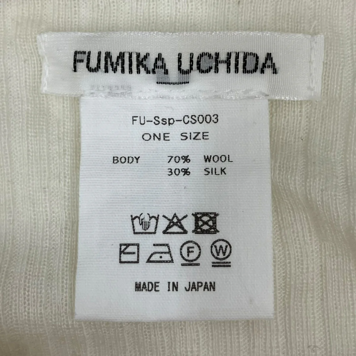 SILK NEEDLE DRAWING HENLEY-NECKニットFU-Ssp-CS003 - Image 5
