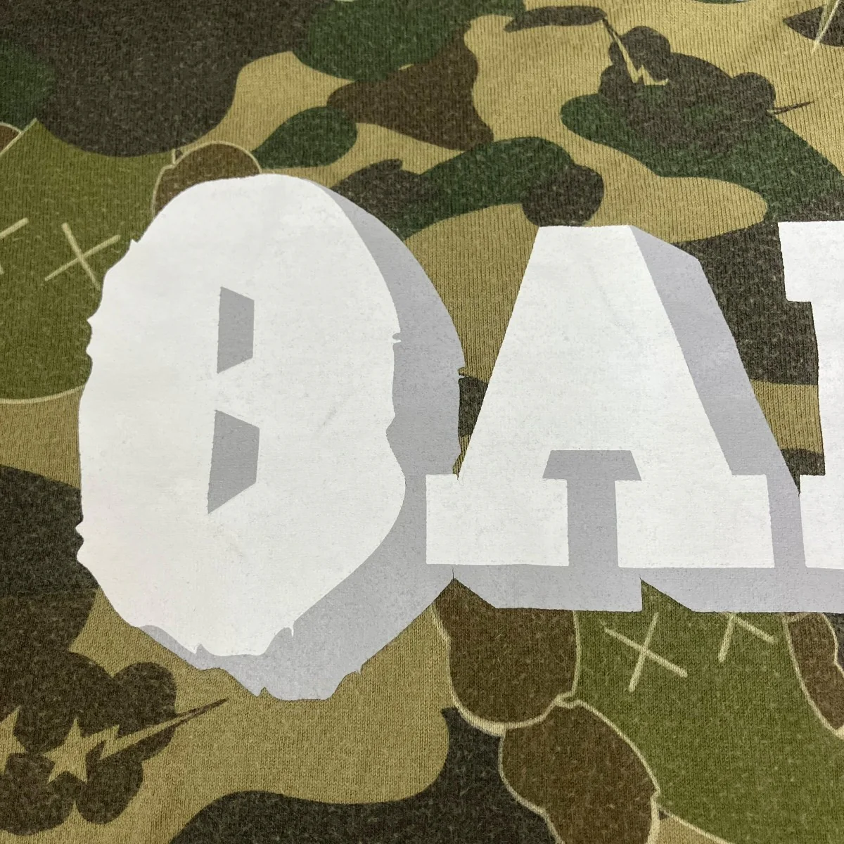 1st camo yellow Tカモフラージュ半袖Tシャツ - Image 8