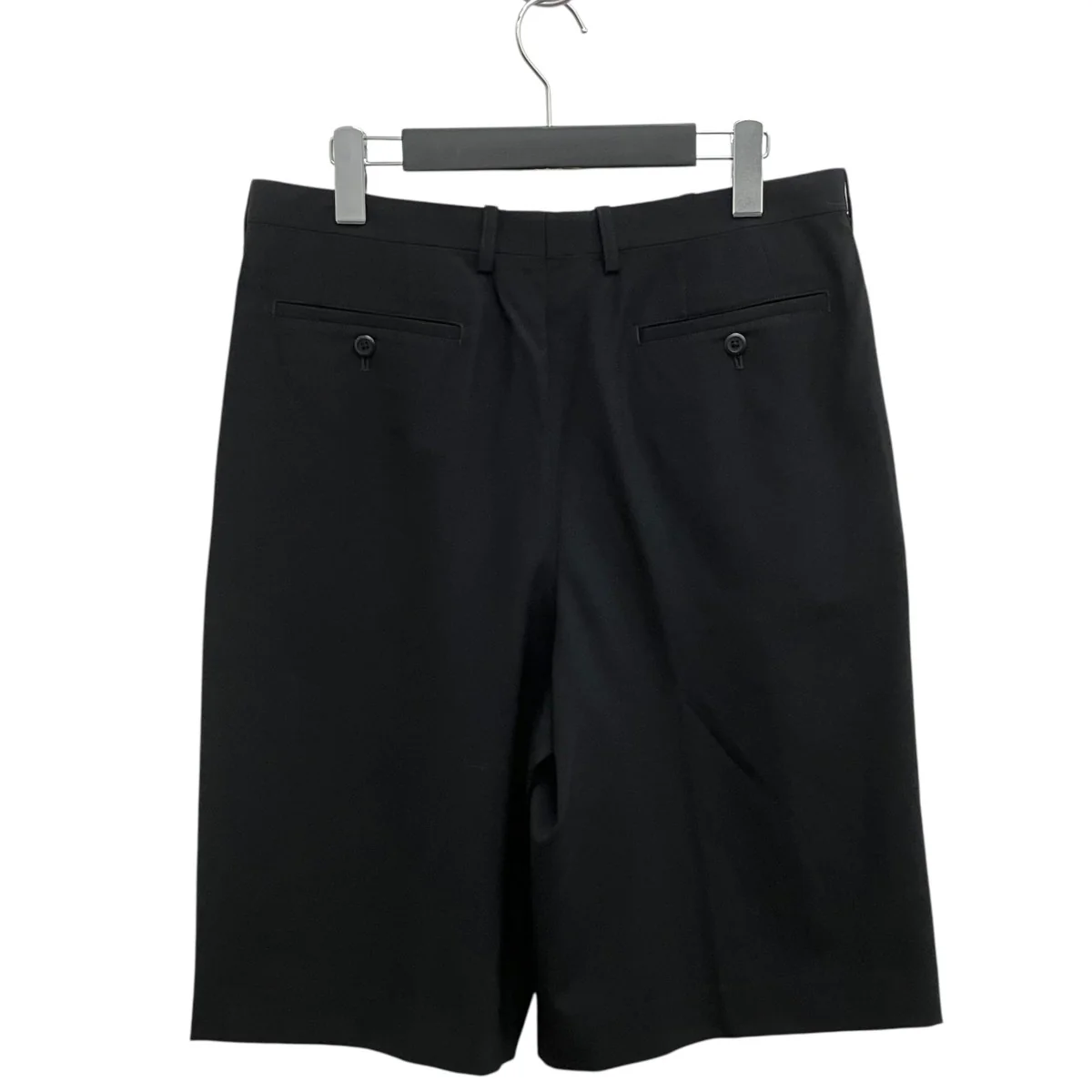 WOOL GABARDINE 2TUCK WIDE SHORT PANTSハーフパンツ2320-553 - Image 2