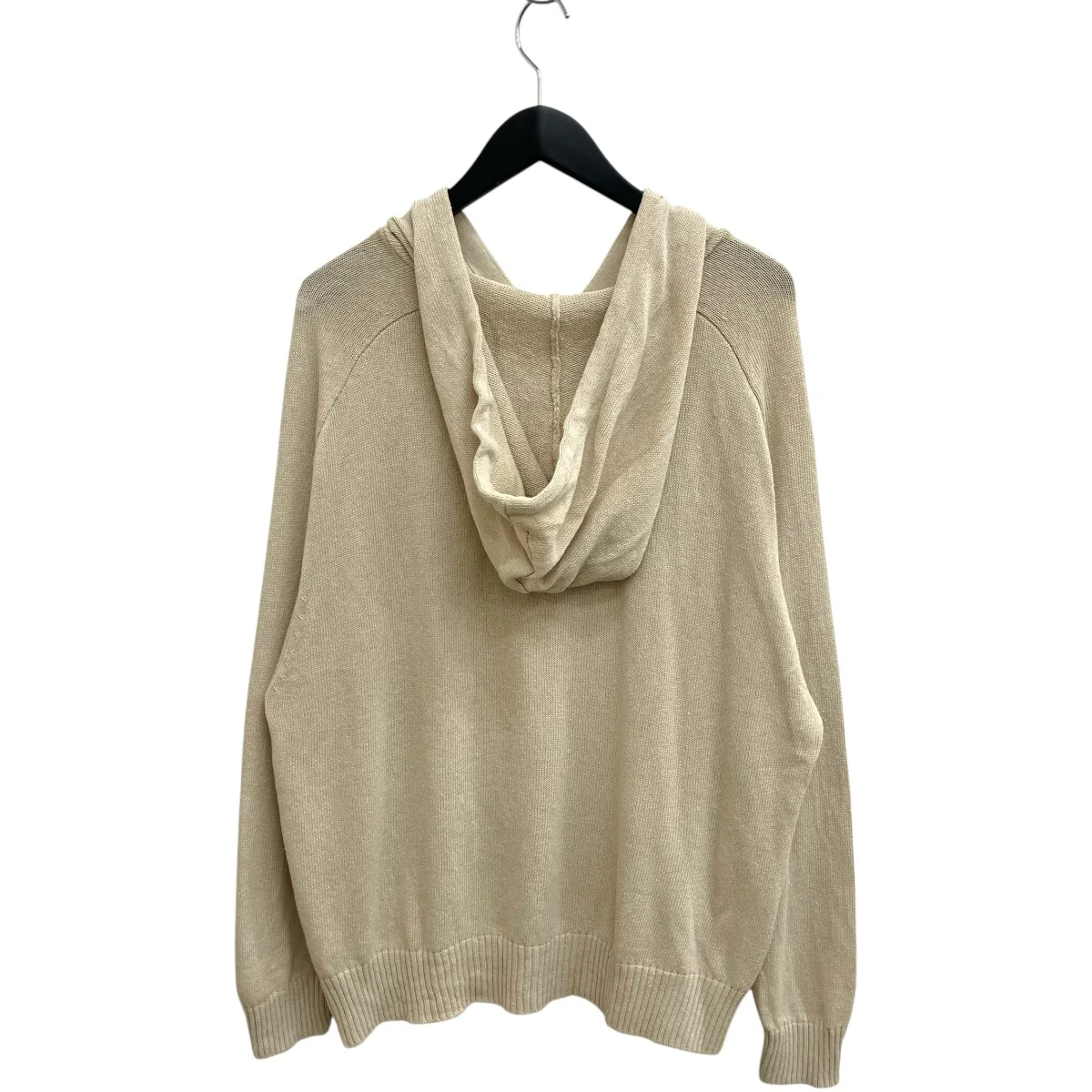 LINEN KNIT HOODIEプルオーバーパーカー261-60201 - Image 2