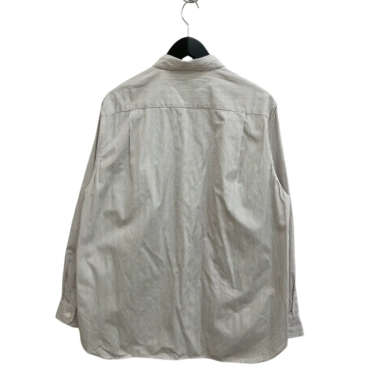 CANCLINI FRENCH FRONT L S SHIRTSストライプ長袖シャツ253-60301 - Image 2