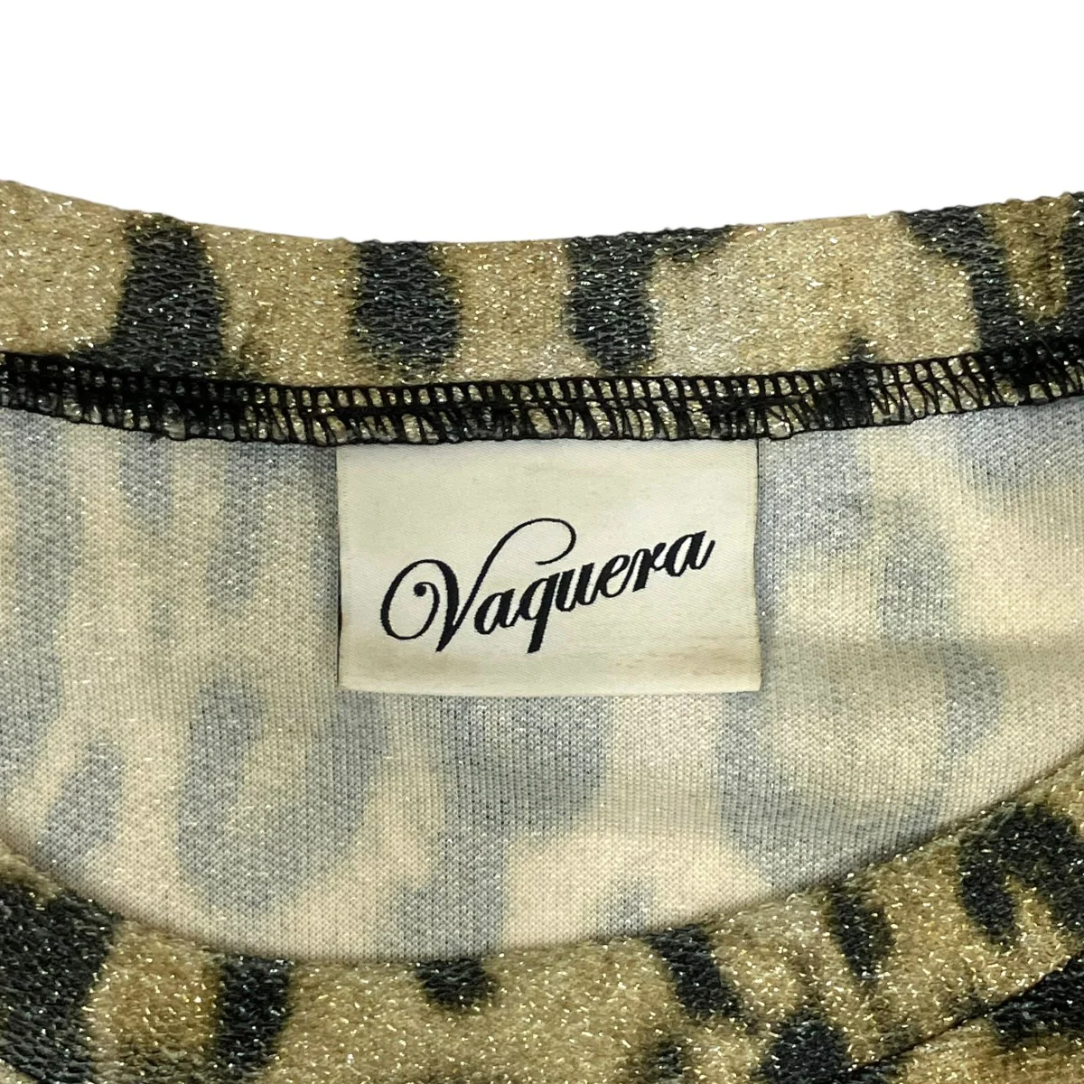 LEOPARD TITTY TWISTER TOP KNIT長袖カットソーVAQ08T104 - Image 6