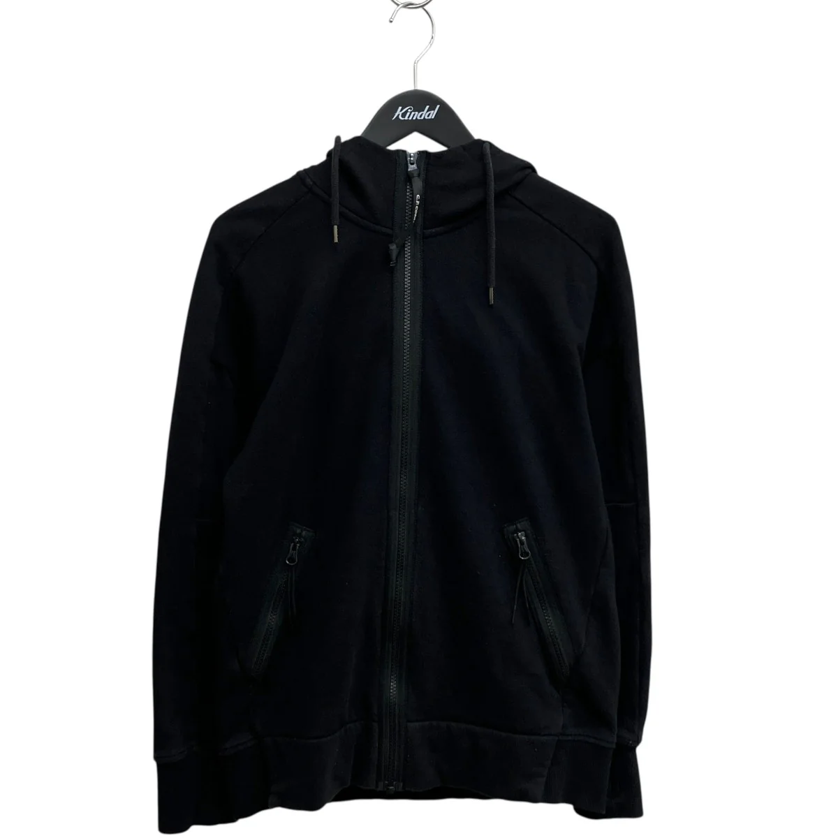 Diagonal Raised Fleece Goggle Zipped Hoodieパーカー16CMSS082A 005086W