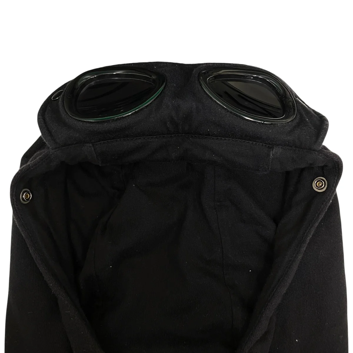 Diagonal Raised Fleece Goggle Zipped Hoodieパーカー16CMSS082A 005086W - Image 5