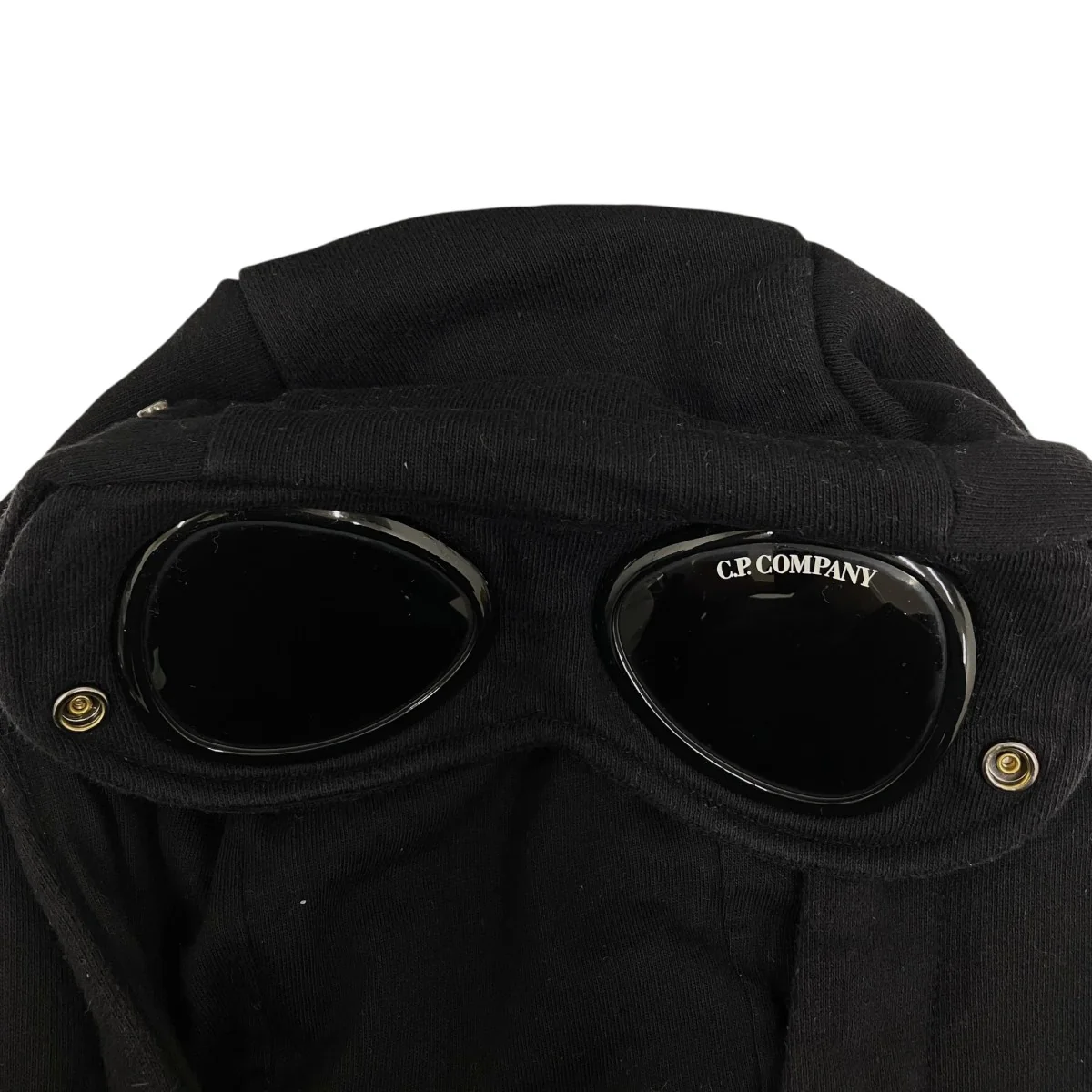 Diagonal Raised Fleece Goggle Zipped Hoodieパーカー16CMSS082A 005086W - Image 6