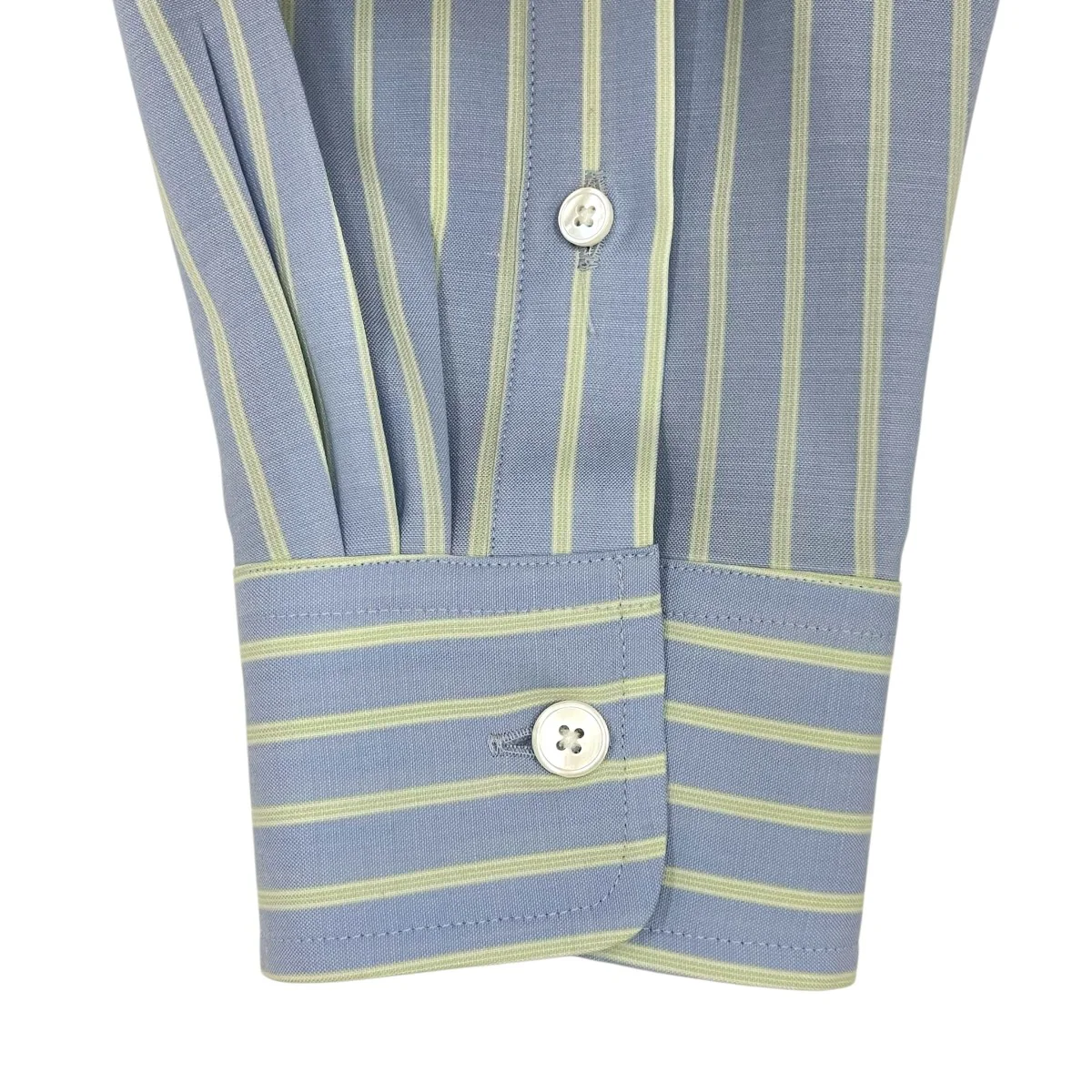 SUPER FINE WOOL STRIPE SHIRTストライプシャツA26SS01WW - Image 6