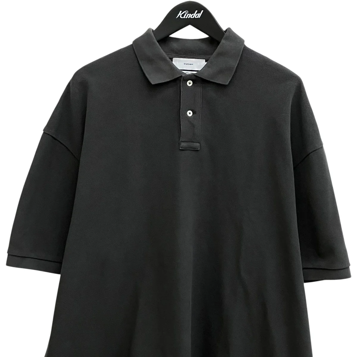 Cotton Pique Jersey S S POLO半袖ポロシャツGM221-70230 - Image 3