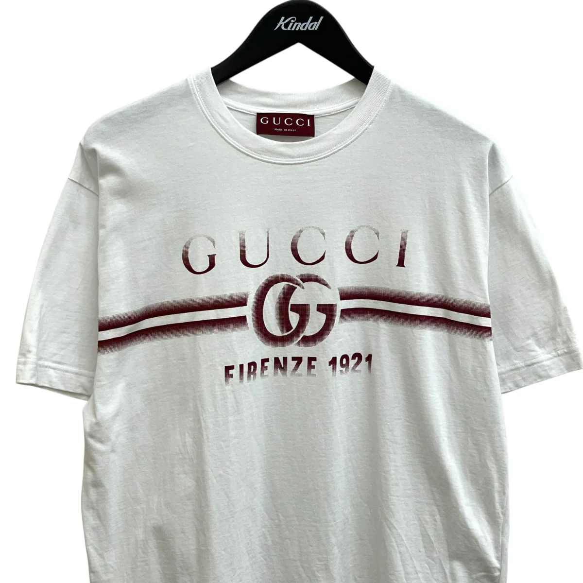 25SSダブルG FIRENZE 1921 フェード プリント半袖カットソー785345 XJGKJ - Image 3