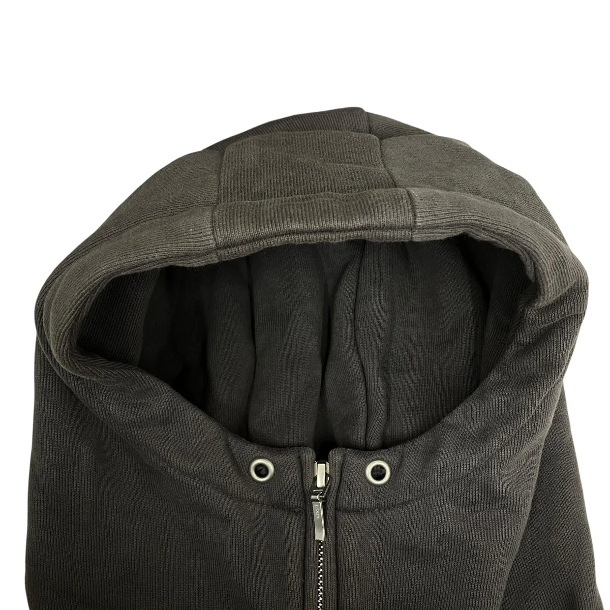フル ジップド フーディ コットンジャージーパーカー0A-AW23-JER-102-03 - Image 5