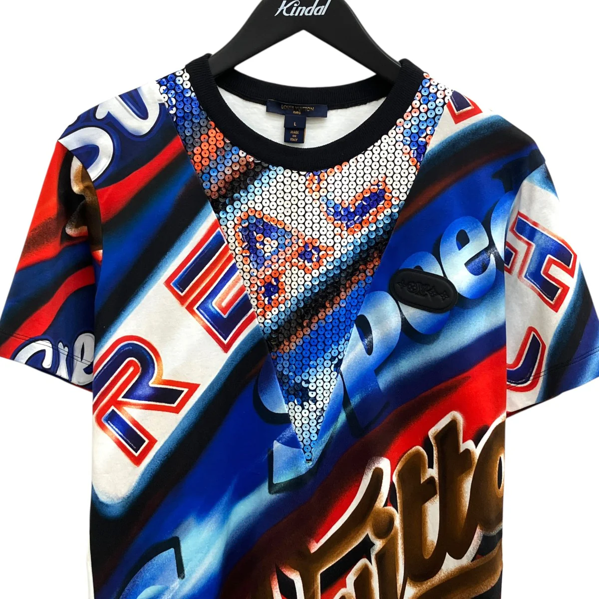 グラフィックプリント ステートメントTシャツ半袖カットソーRW211B EJ7 FKTB98 - Image 3
