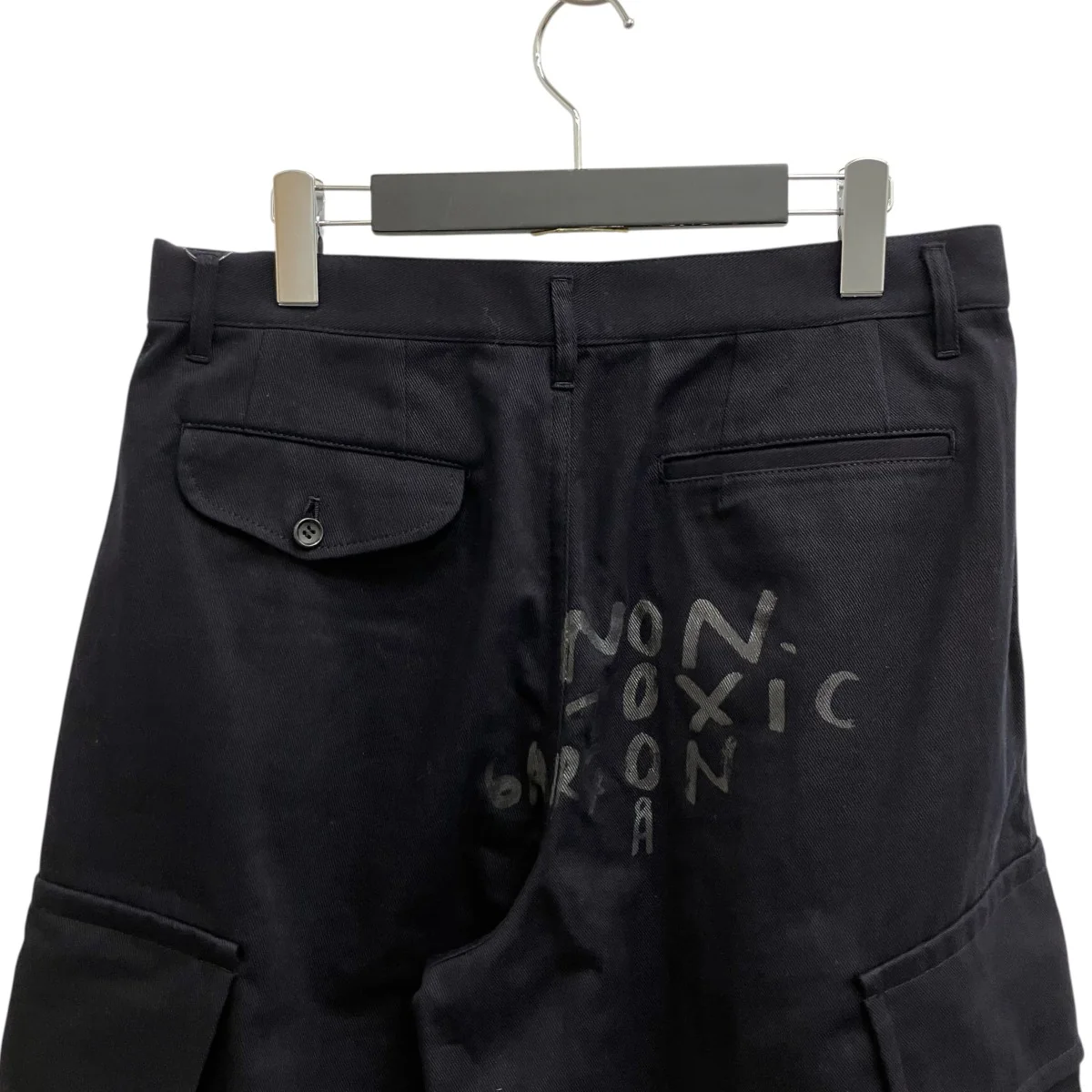 cotton twillgarment printedハーフパンツFQ-P504 - Image 4