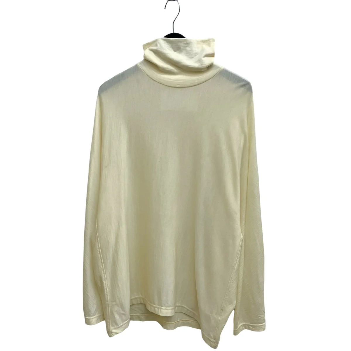Draping H N PulloverタートルネックカットソーN-25A-087