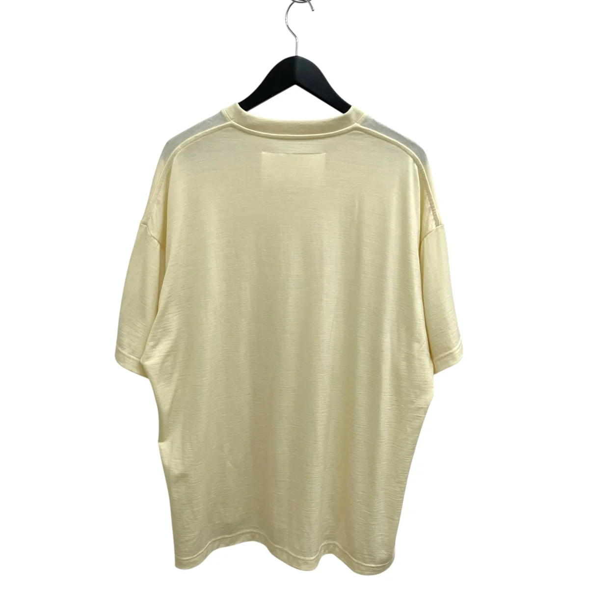 スーパー120 ウォッシャブル ウール ジャージー ニュースタンダード半袖TシャツN-25A-039 - Image 2