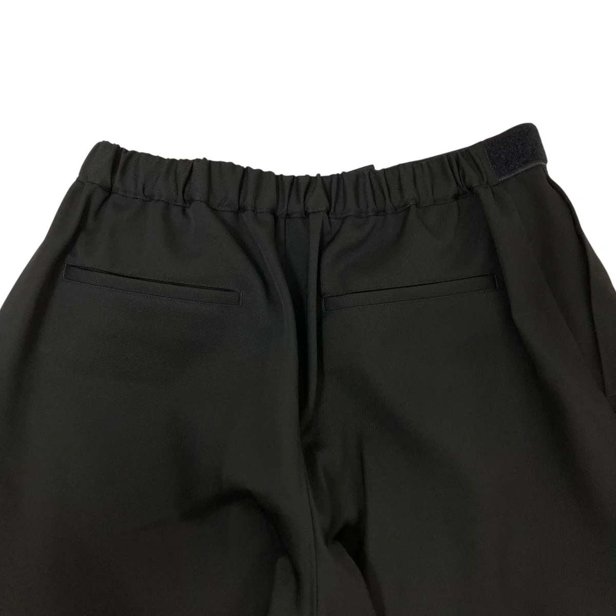 Scale Off Wool Slim Waisted Chef PantsパンツGM221-4044B - Image 5