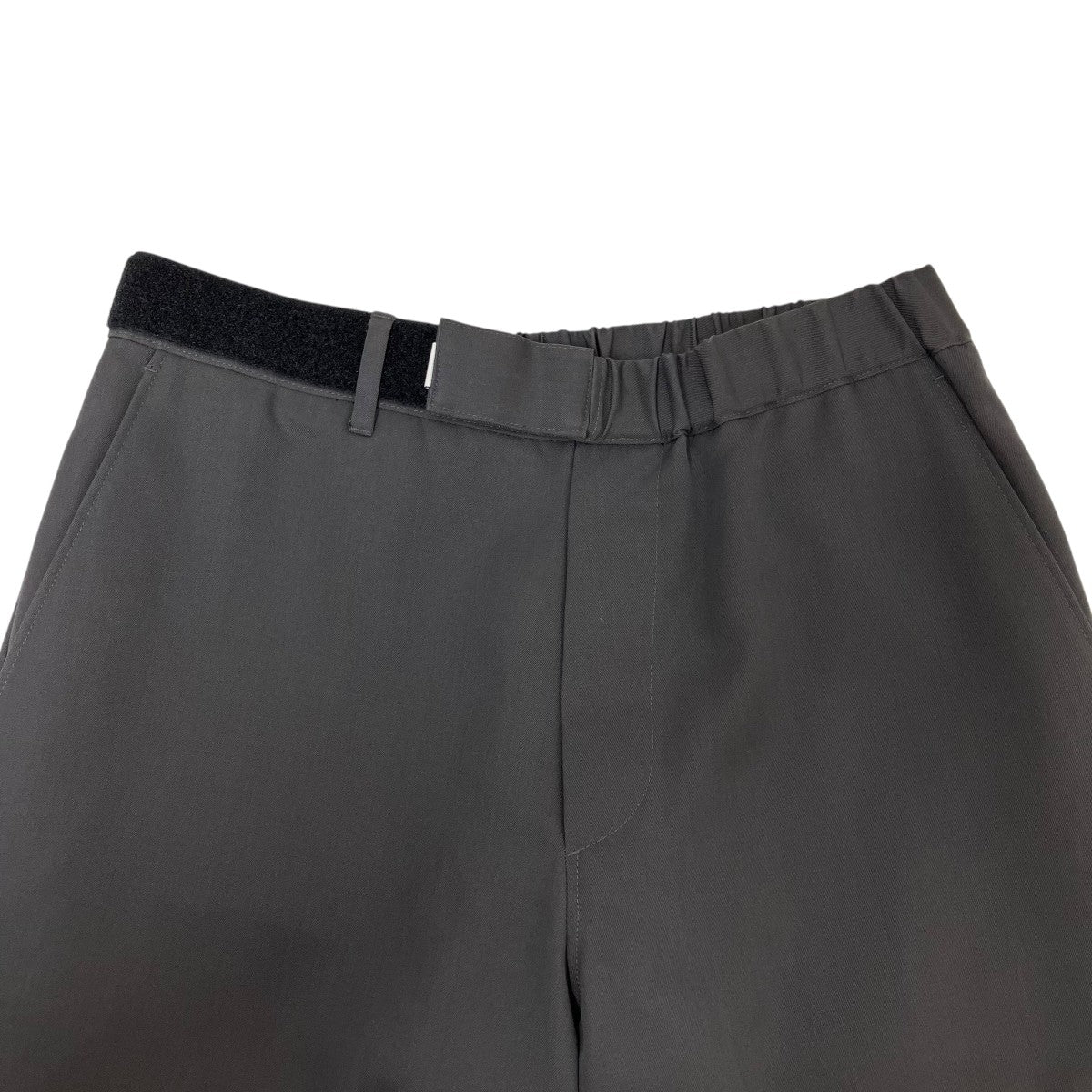 Scale Off Wool Slim Chef PantsパンツGM223-40054B - Image 3