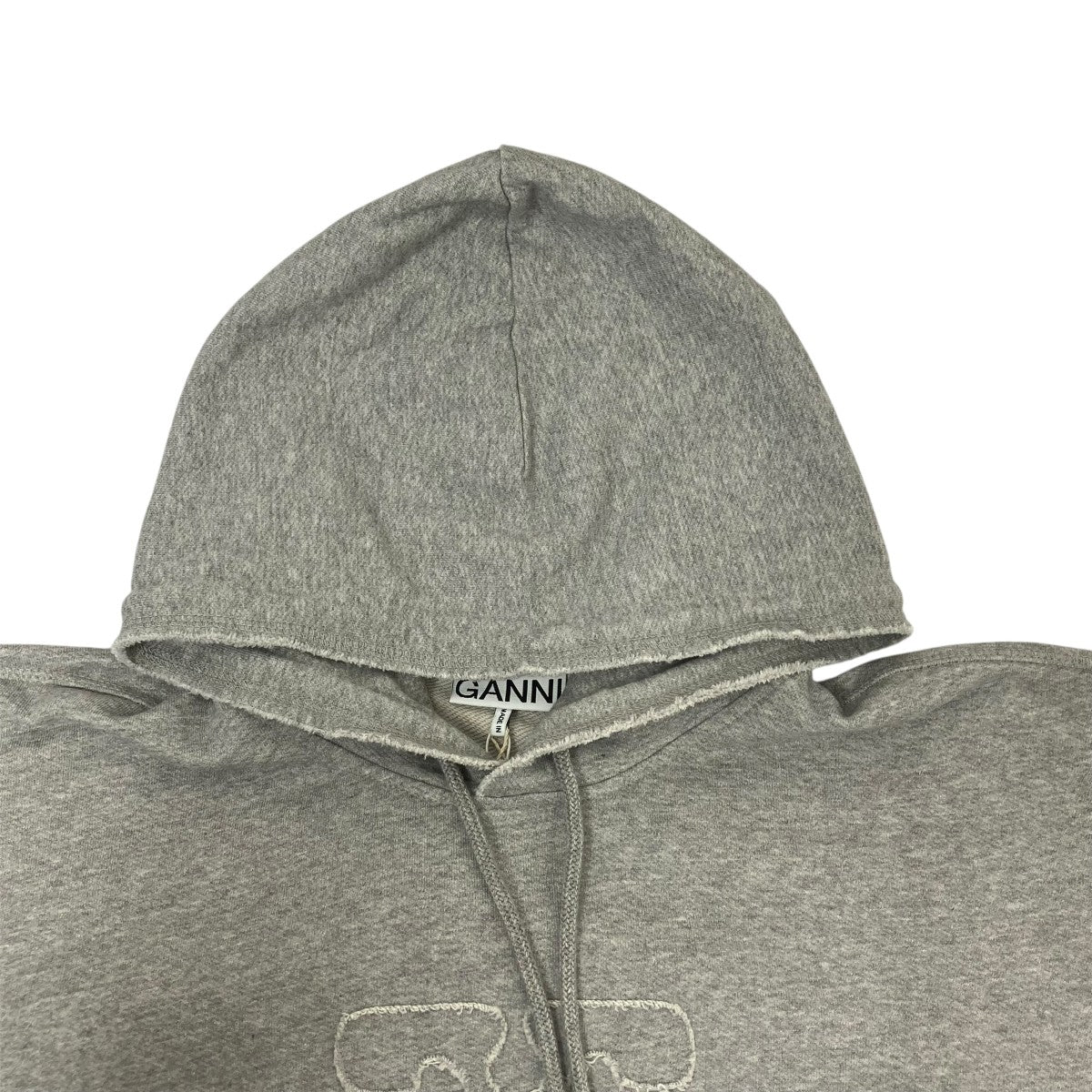 Cropped Oversized Hoodieパーカー3654 - Image 3