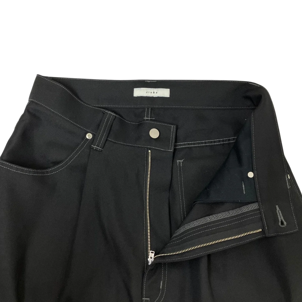 WIDE ONE TUCK STRAIGHT PANTSパンツJie-STD-PT21 - Image 4