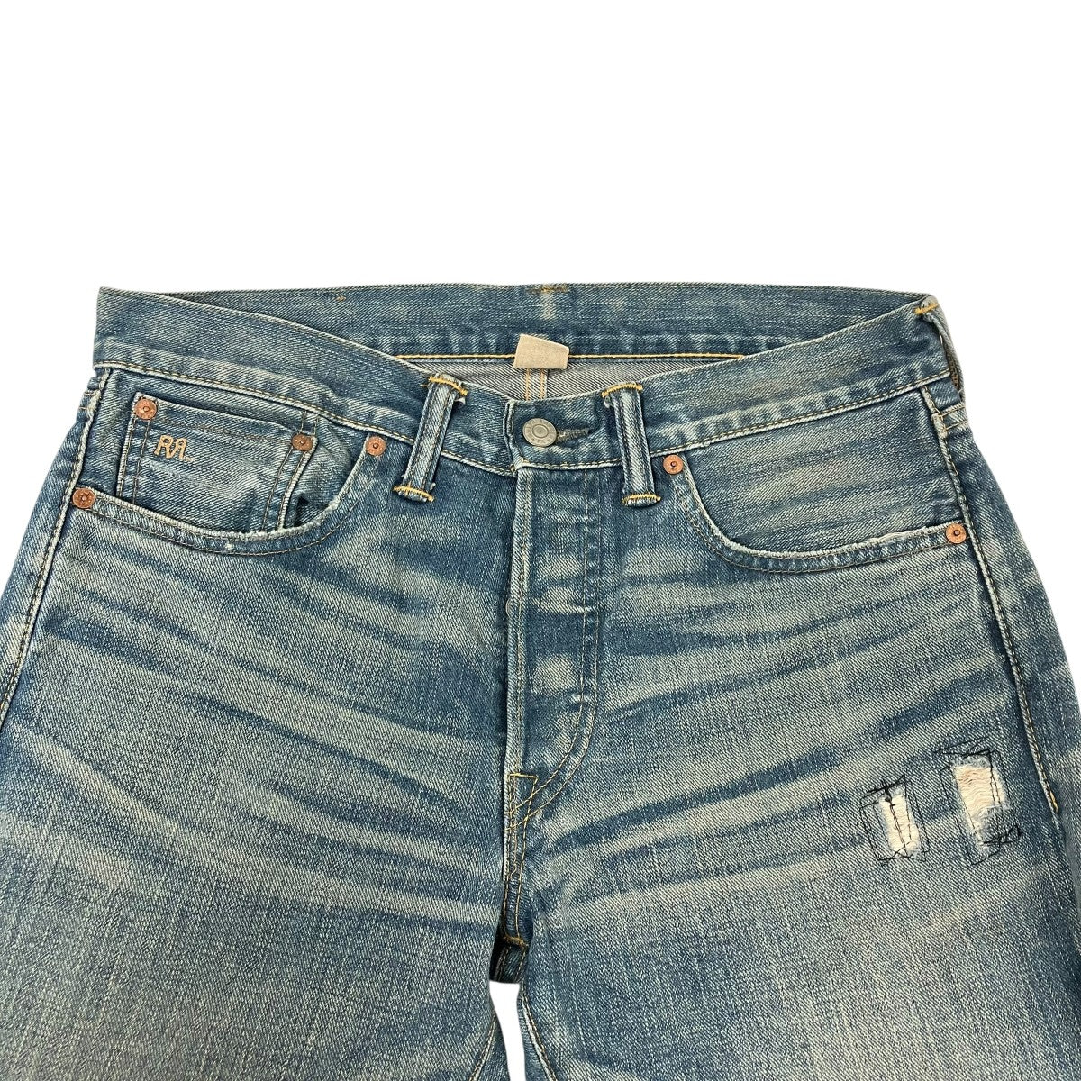 JAPAN WOVEN SELVEDGE DENIMデニムパンツ - Image 3