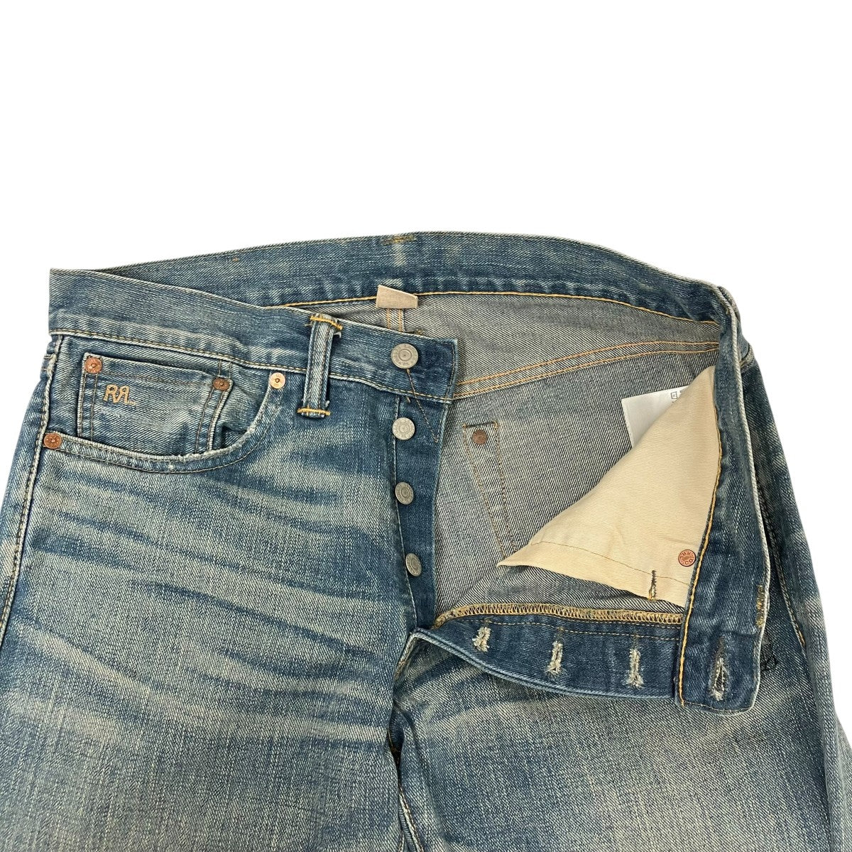 JAPAN WOVEN SELVEDGE DENIMデニムパンツ - Image 4