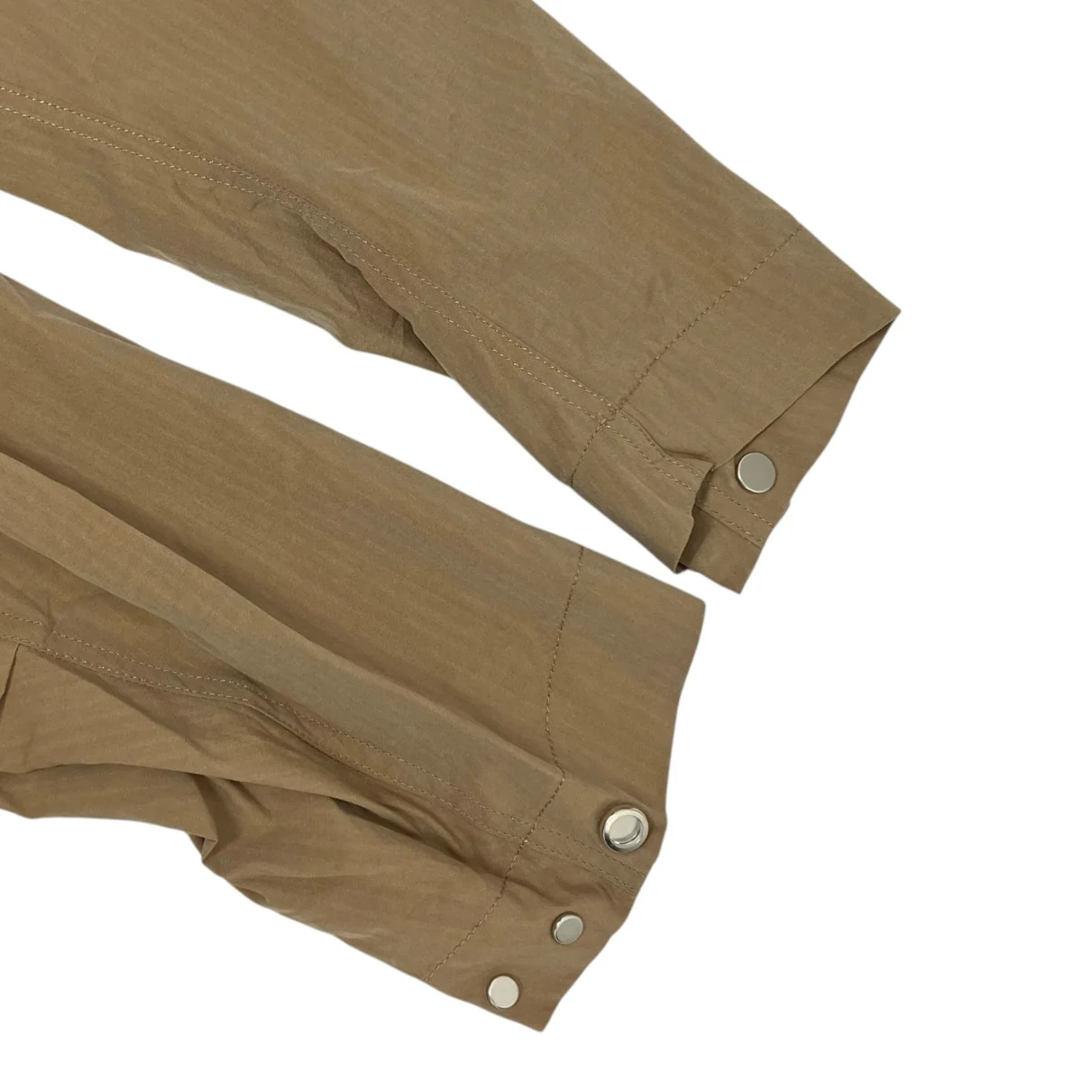 21SSWASHED FINX RIPSTOP CHAMBRAY BIG FIELD BLOUSONナイロンジャケットA21SB01FL - Image 6