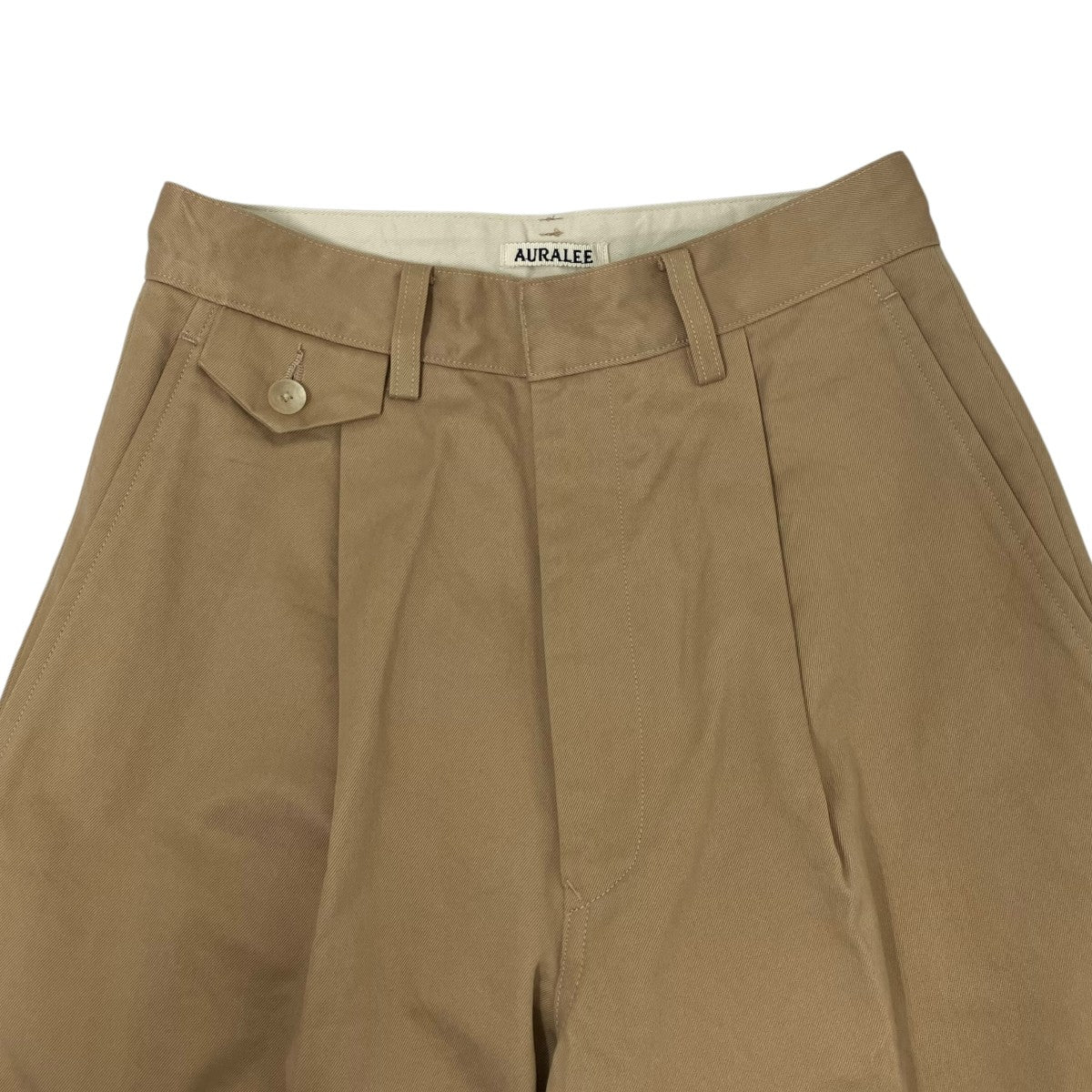 WASHED FINX CHINO ONE-TUCK PANTSパンツA25SP05FC - Image 3