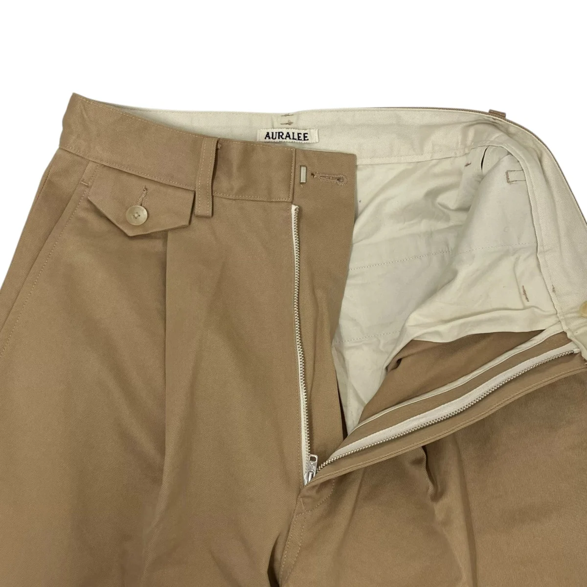 WASHED FINX CHINO ONE-TUCK PANTSパンツA25SP05FC - Image 4