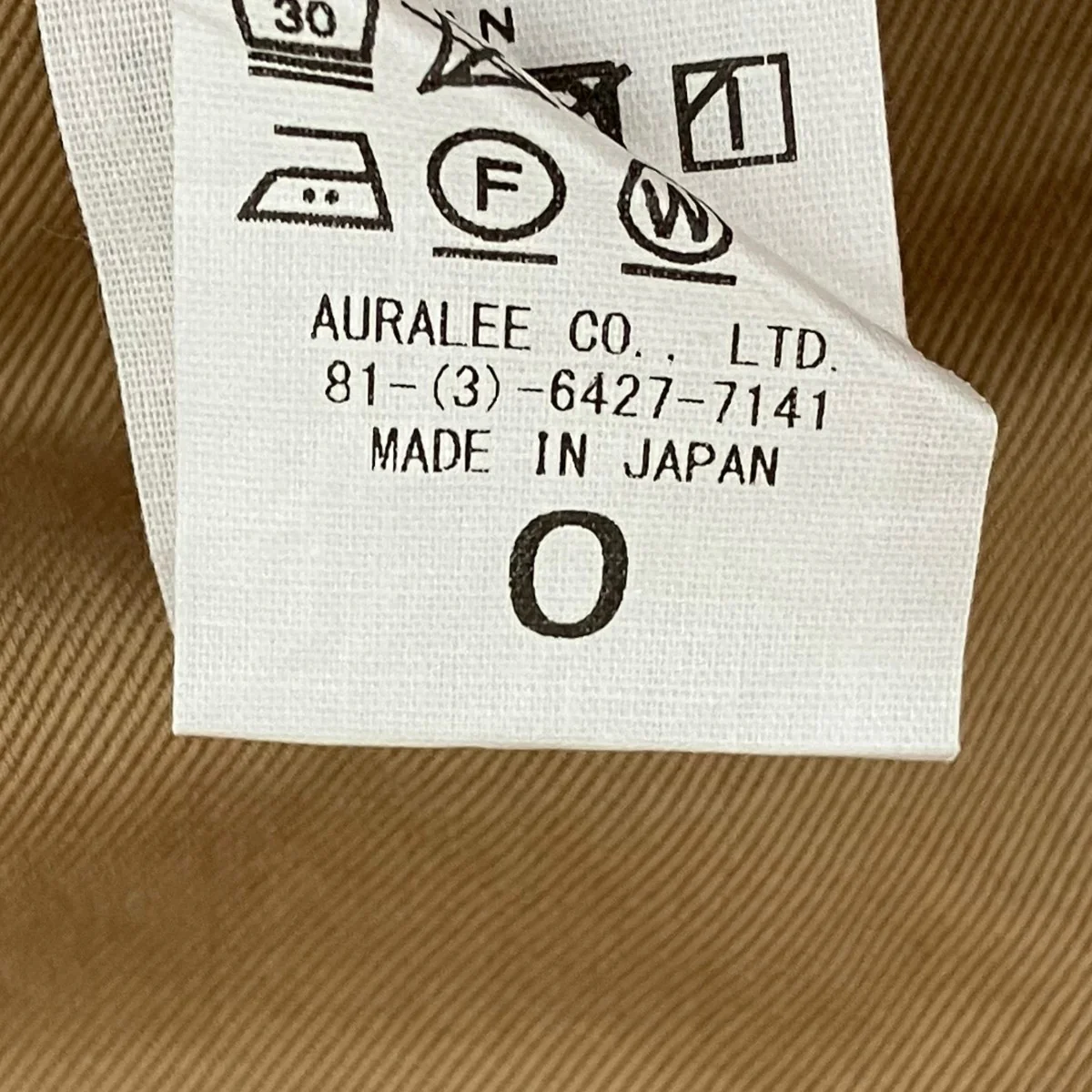 WASHED FINX CHINO ONE-TUCK PANTSパンツA25SP05FC - Image 7