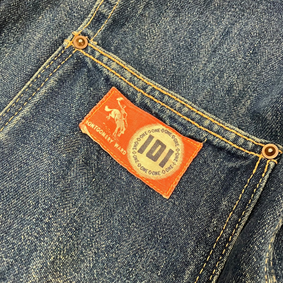50s Montgomery Ward 101デニムジャケット - Image 9