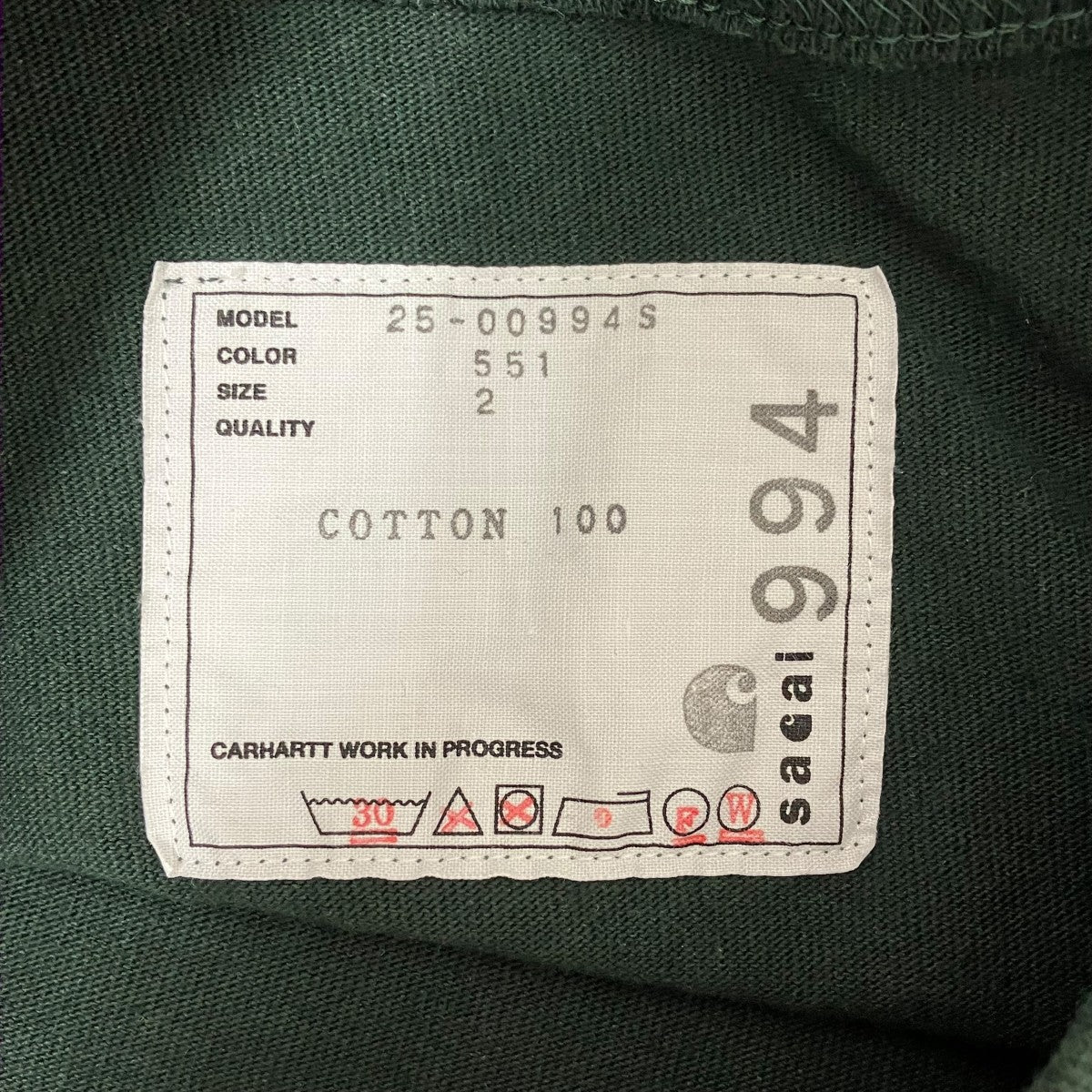 長袖Tシャツ25-00994S - Image 7