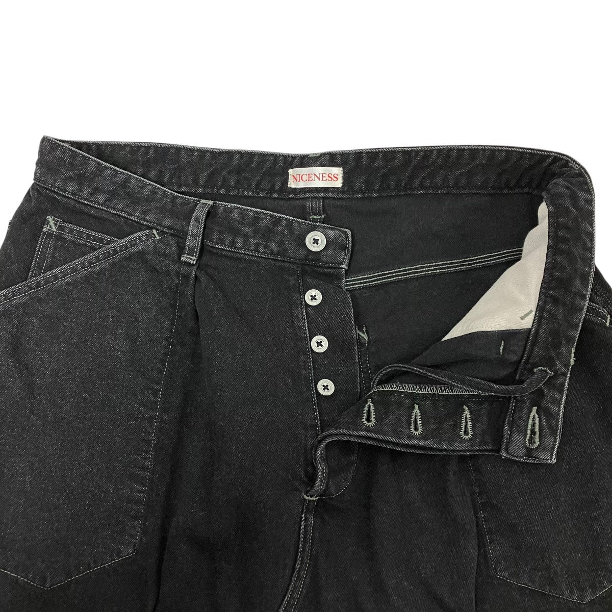 B．STUデニムハーフパンツNN-5002T15 - Image 4