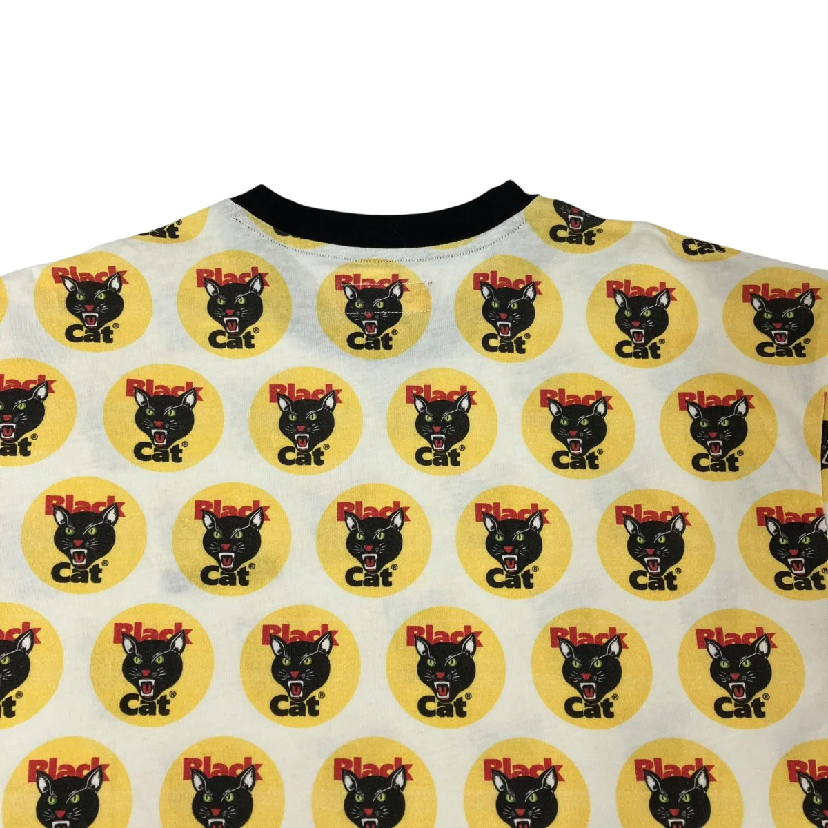 Black Cat S S TopTシャツ - Image 4