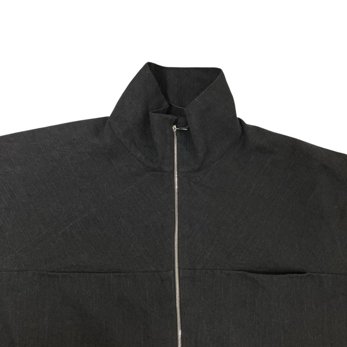 25AWexclusive zipped tall collar shirt jacketカーディガンH252DZ/P LWV - Image 3
