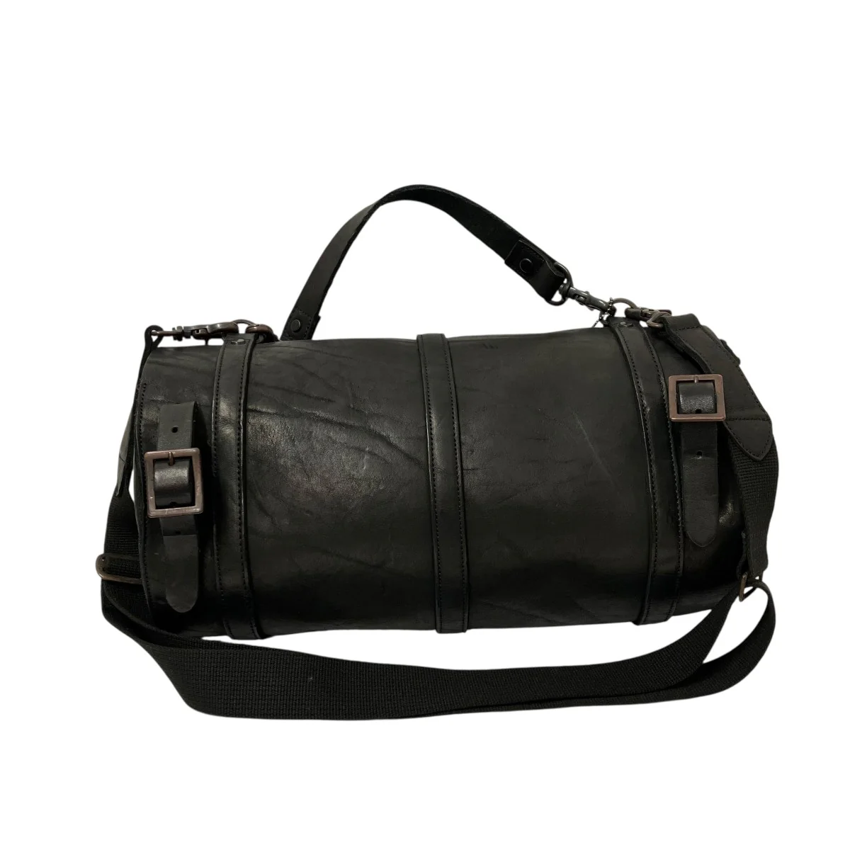 DOUBLE SHOULDER GARMENT-DYED ROLL BAGボストンバッグ92-37 - Image 2