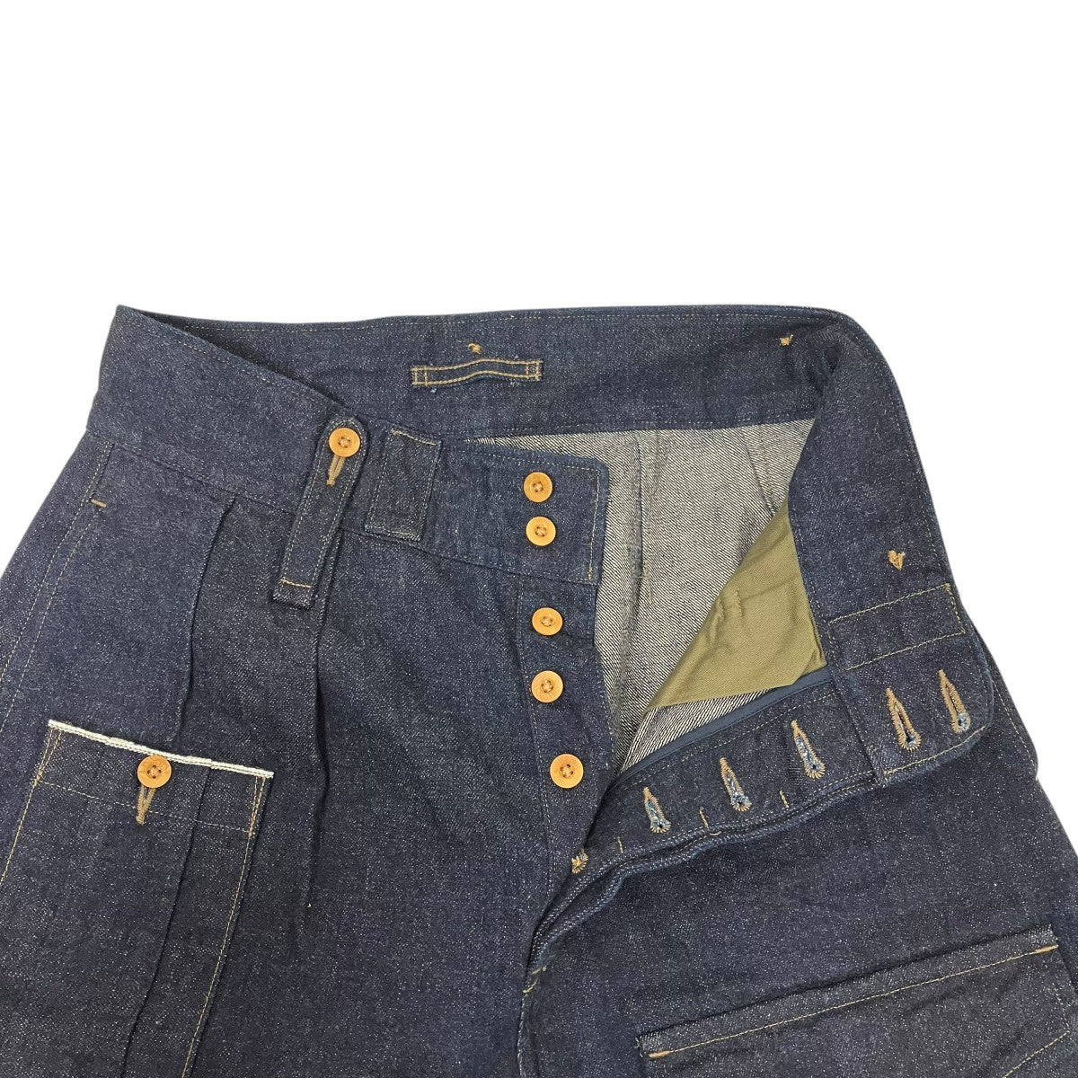 BRITISH ARMY PANT LOOSE DENIMデニムパンツ8050-00-50030 - Image 4