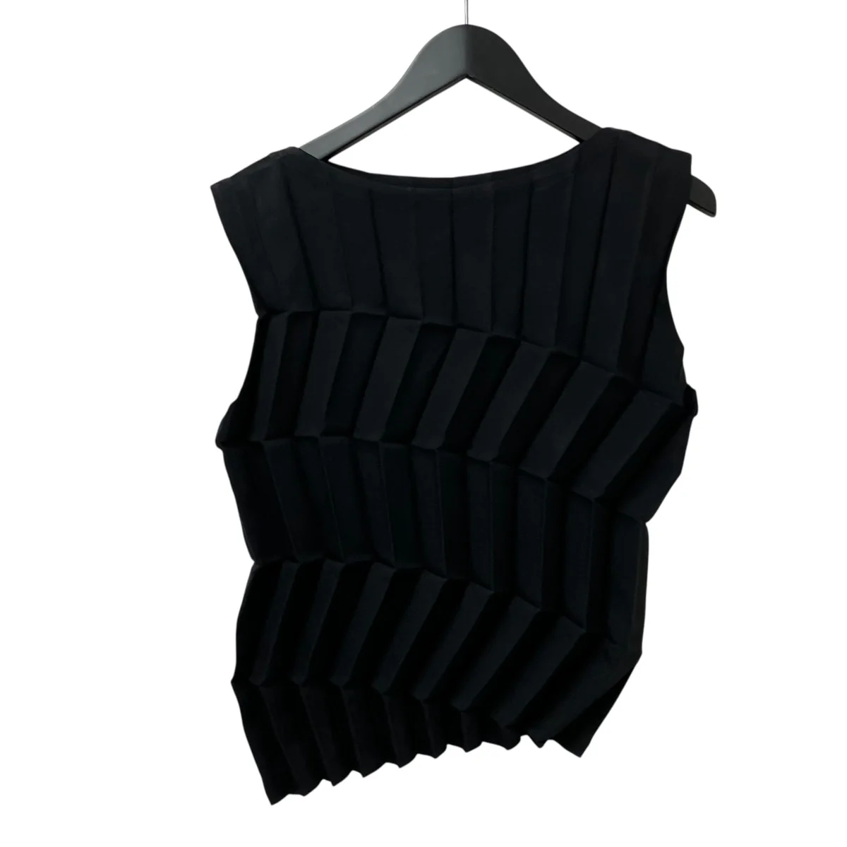 ZIG ZAG PLEATSノースリーブブラウスMI61FR701 - Image 2