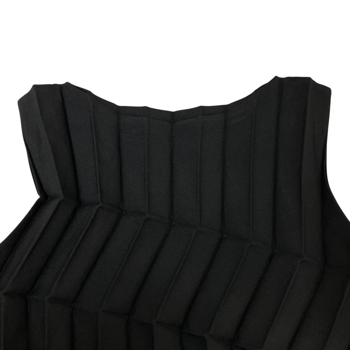 ZIG ZAG PLEATSノースリーブブラウスMI61FR701 - Image 4