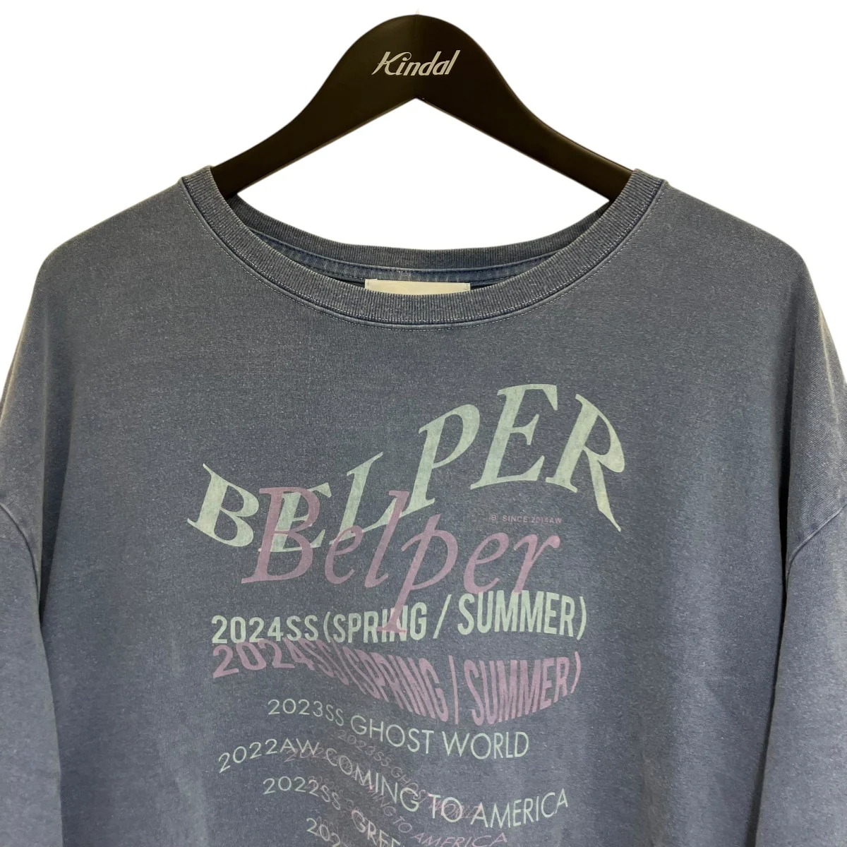 「washed typography t」半袖Tシャツ2013-0124 - Image 3