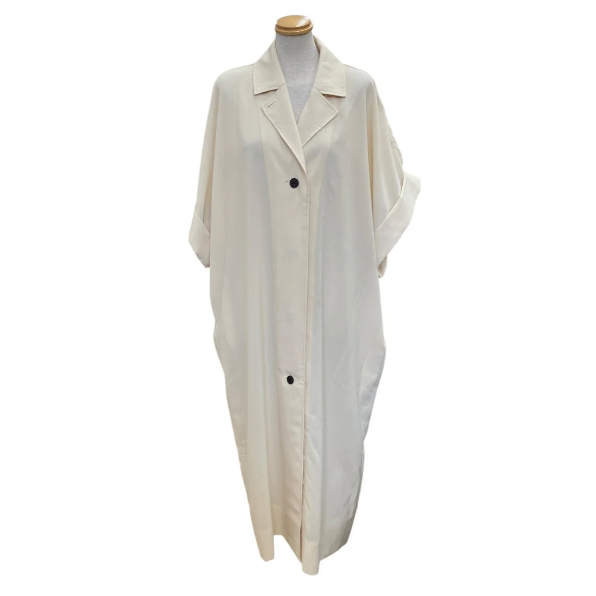 Halfsleeve Cocoon Coat半袖コクーンコート12310003