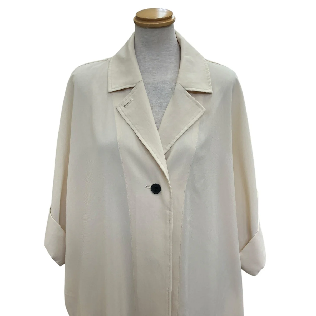 Halfsleeve Cocoon Coat半袖コクーンコート12310003 - Image 4