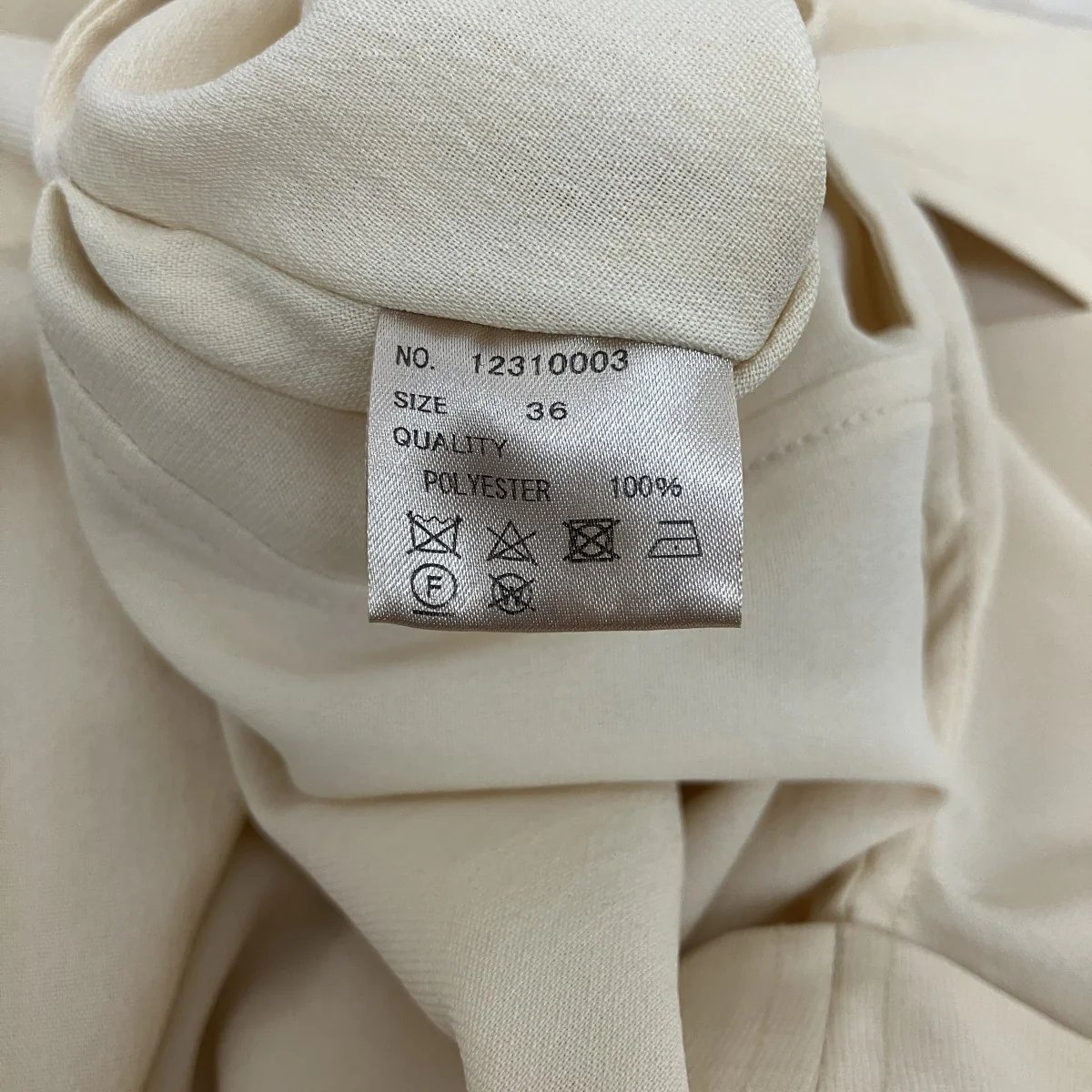 Halfsleeve Cocoon Coat半袖コクーンコート12310003 - Image 5