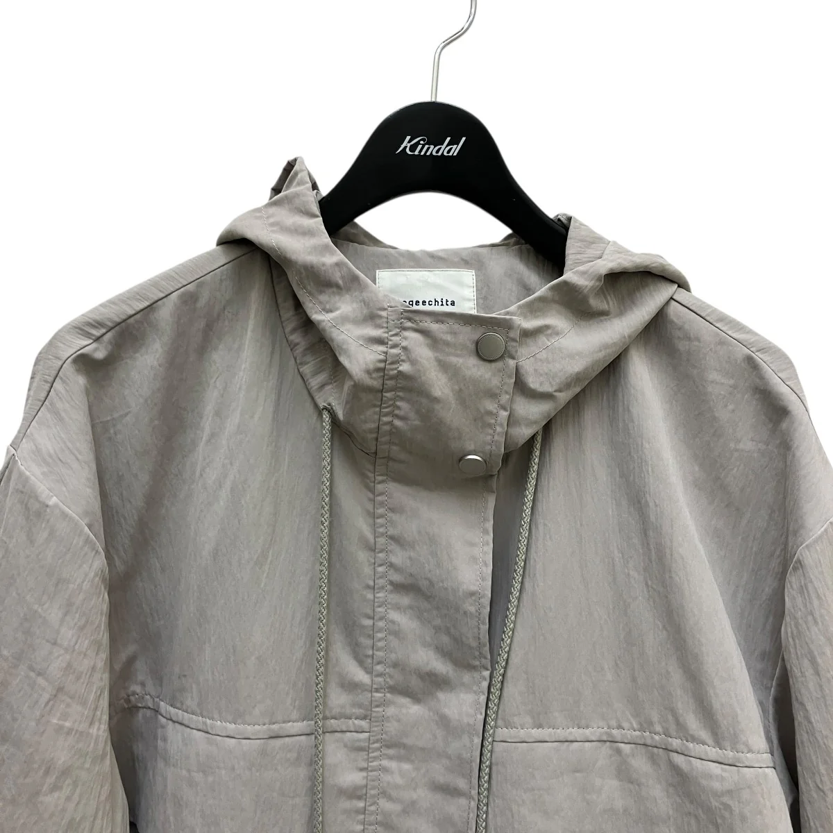 STRING HOOD WRINKLE BLOUSONジャケットT251JK014 - Image 2