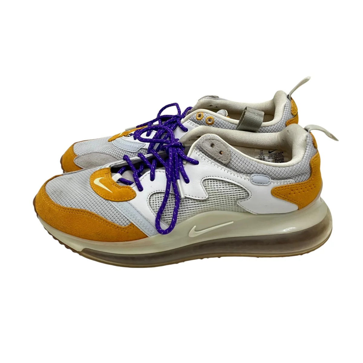 ODELL BECKHAM JR AIR MAX 720 CANYON GOLD HYPER GRAPEスニーカーCK2531-001 - Image 3