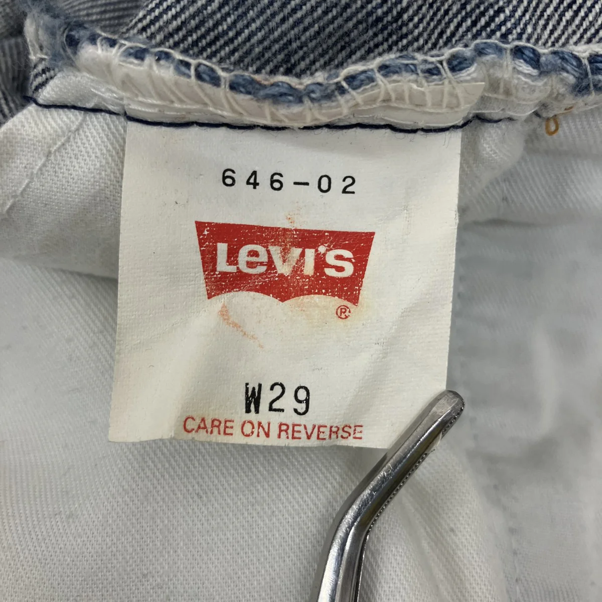 90’ｓ オレンジタブデニムパンツ - Image 7