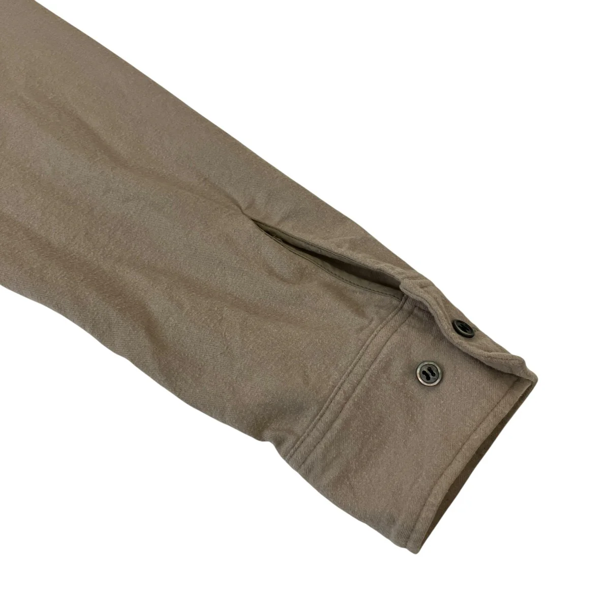 05SSReconstructed Pile Fabric Side Check L S Shirtチェック長袖シャツ - Image 5
