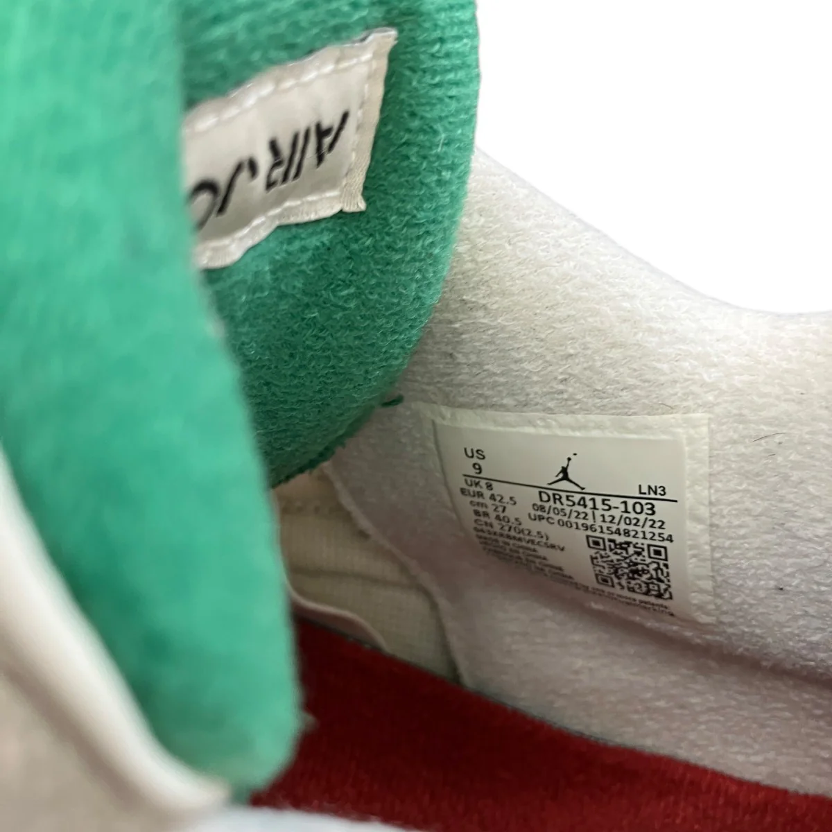 Air Jordan 4 Retro SP Pine GreenハイカットスニーカーDR5415-103 - Image 7
