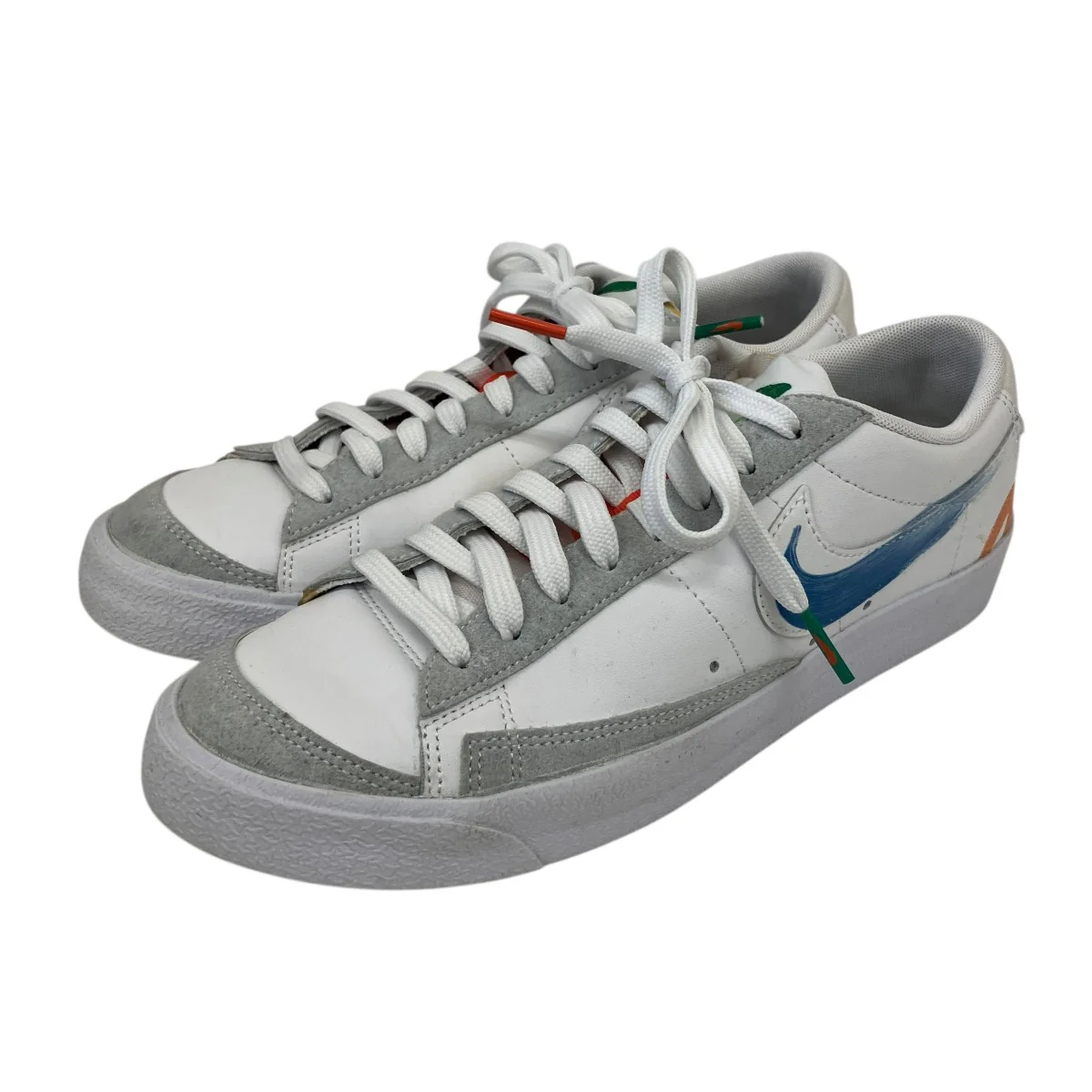 Blazer Low ’77 Flyleather WhiteローカットスニーカーDM0882-100