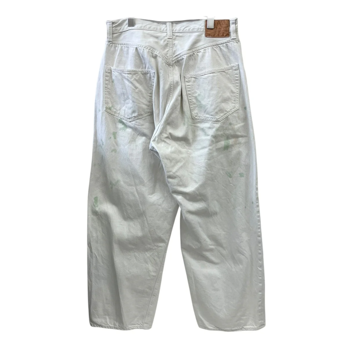 RECYCLED WASTE SUVIN COTTON YARNデニムパンツGL42505H - Image 2