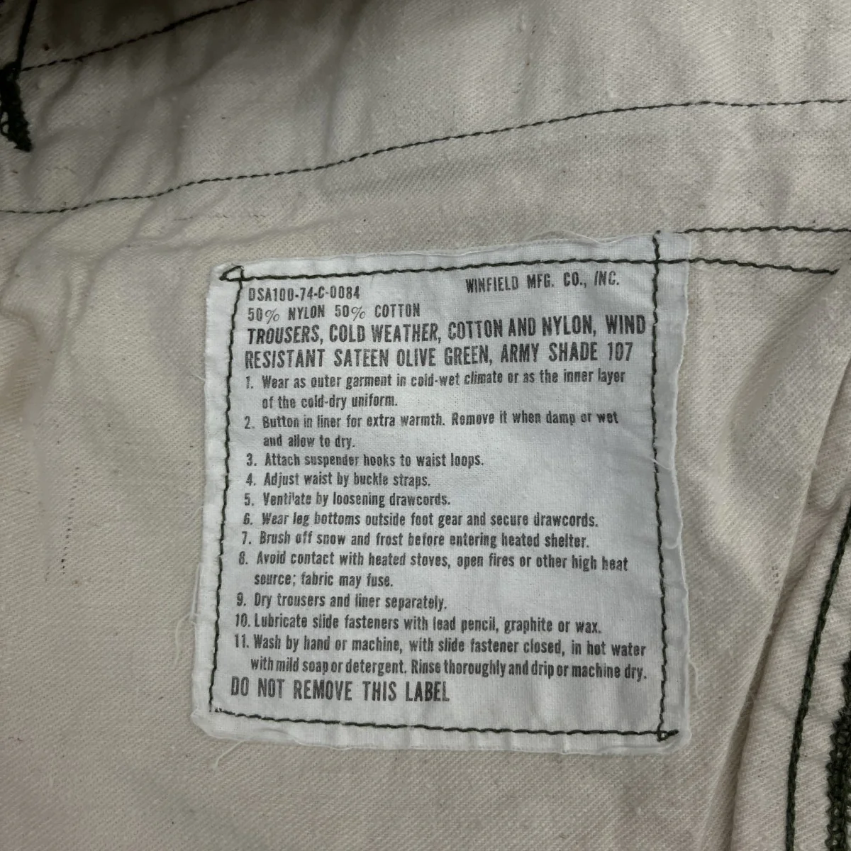 M-65 FIELD PANTSカーゴパンツ8415-782-2951 - Image 6
